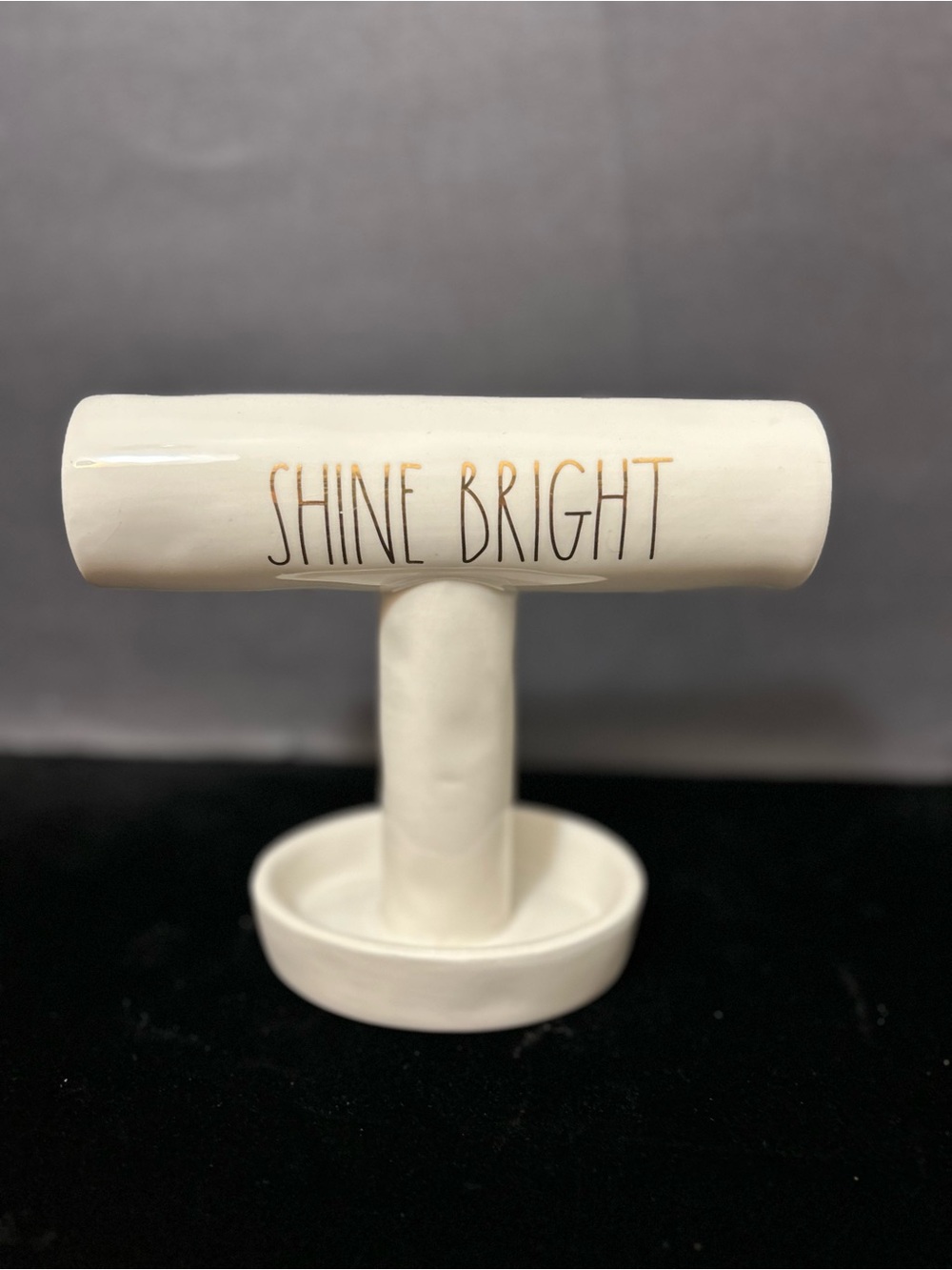 Shine Bright Ceramic Jewelry Stand